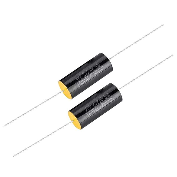Zerone Zerone 2PCS 2.2uF Capacitor Frequency Divider for Audio Speakers with Pure Copper Wire Pins - View 2 of 10