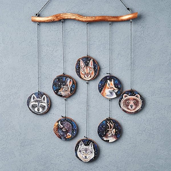 ARTEZA ARTEZA Natural Wood Slices 45 Pieces 2.4-2.8 Inch Round Pine Discs for Crafts Christmas Ornaments Centerpieces and Paintings Brown Small - View 5 of 10