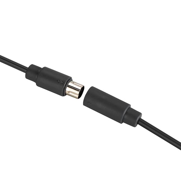 Bewinner Bewinner Xbox 360 Controller Replacement USB Cable 5Pin Gamepad Wire with Breakaway Adapter Black - View 5 of 10