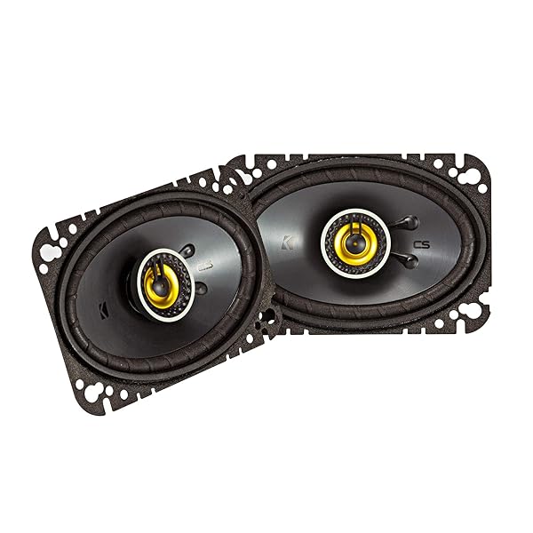 KICKER Kicker 46CSC464 CS-Series 4x6-Inch Coaxial Speakers - 4-Ohm Pair for Superior Sound Quality - View 2 of 8