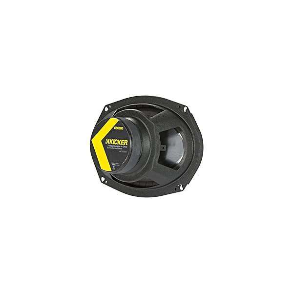 KICKER Upgrade Your Sound: Kicker CS Series 150W 6x9 Inch Car Audio Coaxial Speakers - Black Pair - View 4 of 10