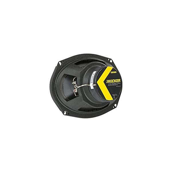 KICKER Upgrade Your Sound: Kicker CS Series 150W 6x9 Inch Car Audio Coaxial Speakers - Black Pair - View 5 of 10