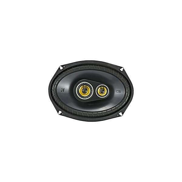 KICKER Upgrade Your Sound: Kicker CS Series 150W 6x9 Inch Car Audio Coaxial Speakers - Black Pair - View 6 of 10
