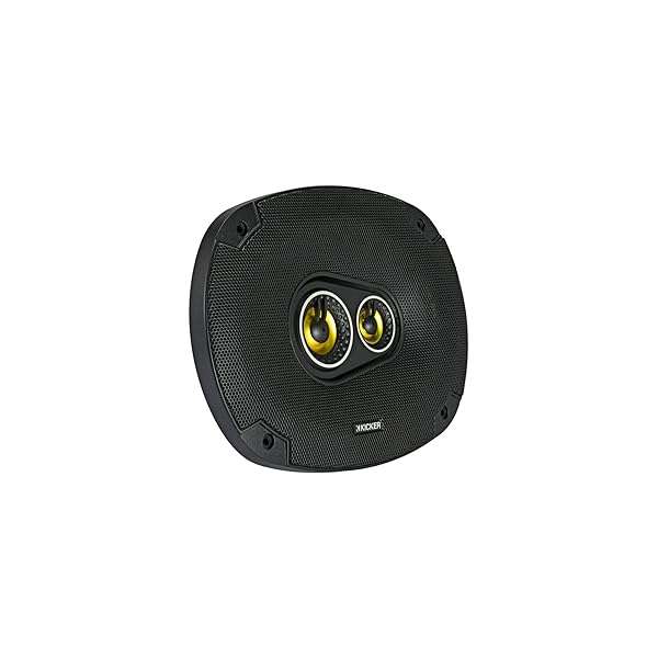 KICKER Upgrade Your Sound: Kicker CS Series 150W 6x9 Inch Car Audio Coaxial Speakers - Black Pair - View 9 of 10