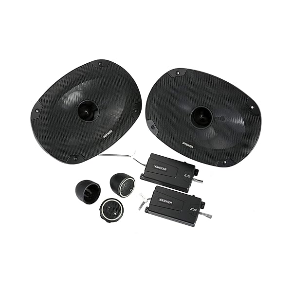 KICKER Buy Kicker 46CSS694 CS-Series 6x9-Inch Component System with Tweeters - High-Quality Sound, 4-Ohm Pair - View 6 of 9