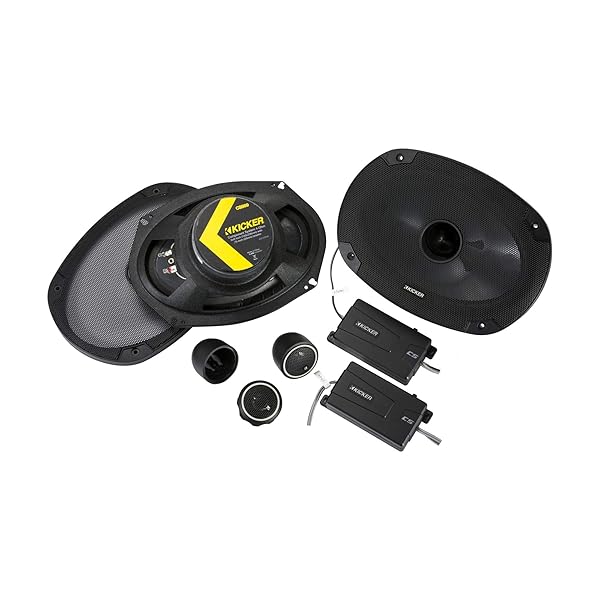 KICKER Buy Kicker 46CSS694 CS-Series 6x9-Inch Component System with Tweeters - High-Quality Sound, 4-Ohm Pair - View 7 of 9