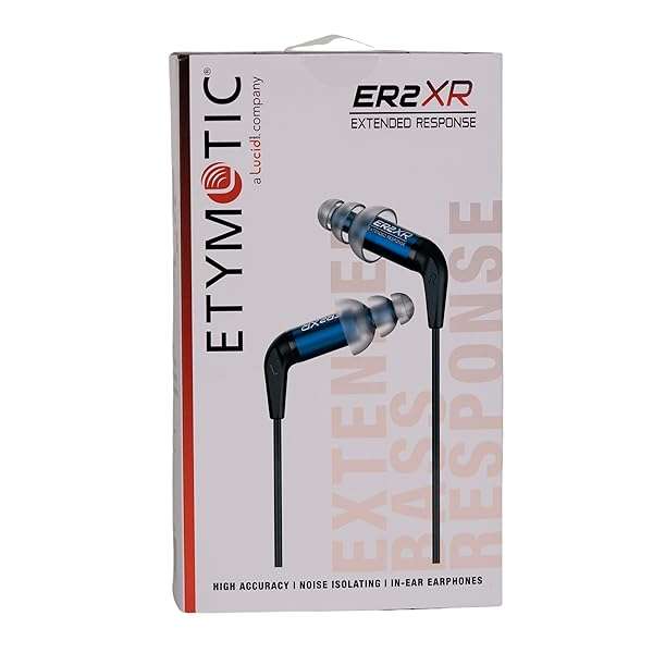 Etymotic Discover Etymotic ER2XR Extended Response Earphones: Multicolored Sound Quality & Comfort - View 5 of 5