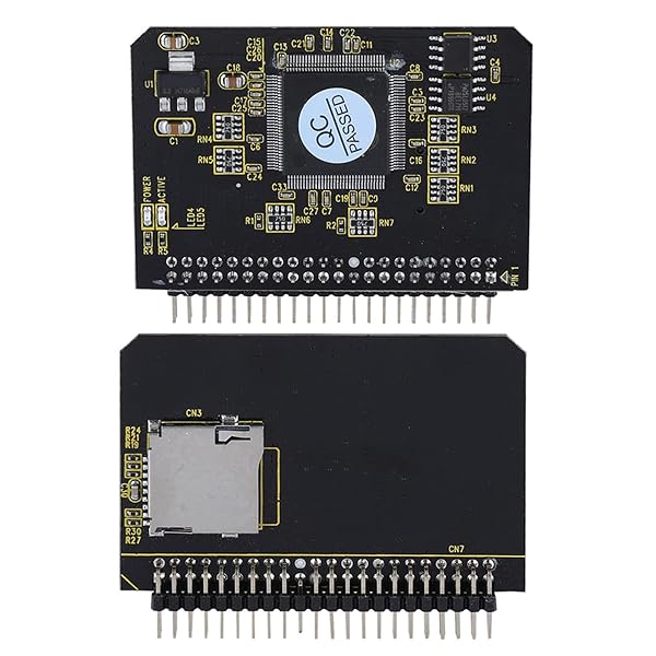 ASHATA SD to IDE Adapter: TF Card to 44Pin Male, Supports DMA & Ultra DMA Mode for Fast Data Transfer