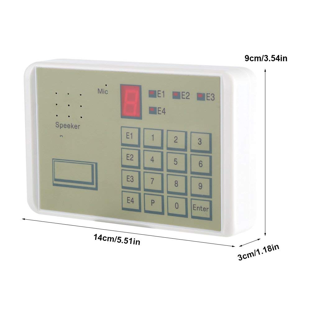 Bewinner Wired Telephone Voice Dialer Auto-dialer Security System for Home and Office Burglar Alarm - View 5 of 9