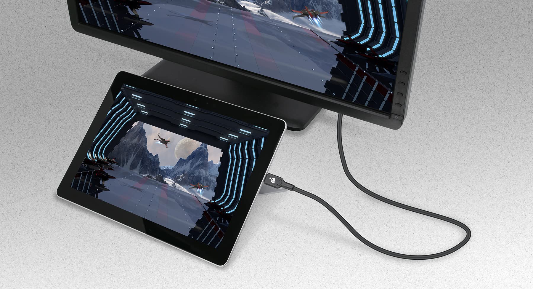 IOGEAR USB-C to DisplayPort 4K Cable 6ft 2M High Speed for Clear Video and Audio Connection - View 4 of 6