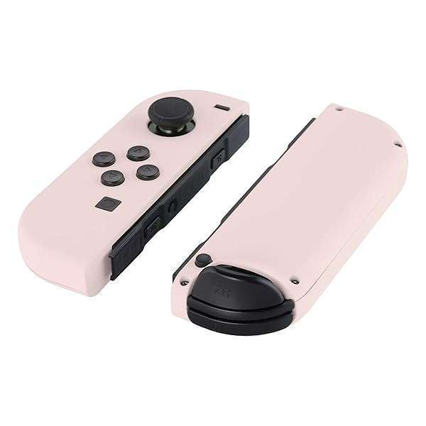 eXtremeRate eXtremeRate Cherry Blossoms Pink DIY Shell & Button Set for Nintendo Switch & OLED Joy-Con - View 4 of 8