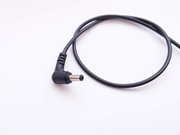 Generic DC 5.5 2.5 Angled 4K Power Cable 50cm for BMPCC Blackmagic Pocket Cinema Camera - View 2 of 4