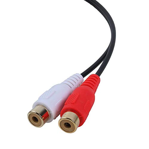 axGear axGear 35mm Female to RCA Female Audio Converter Cable for Aux to AV Audio Connection - View 3 of 4
