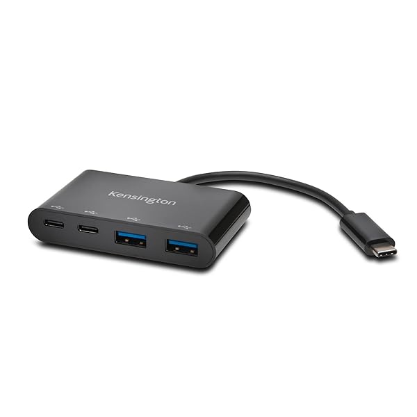 Top Kensington USB-C 4-Port HUB: Enhance Connectivity & Speed for Your Devices