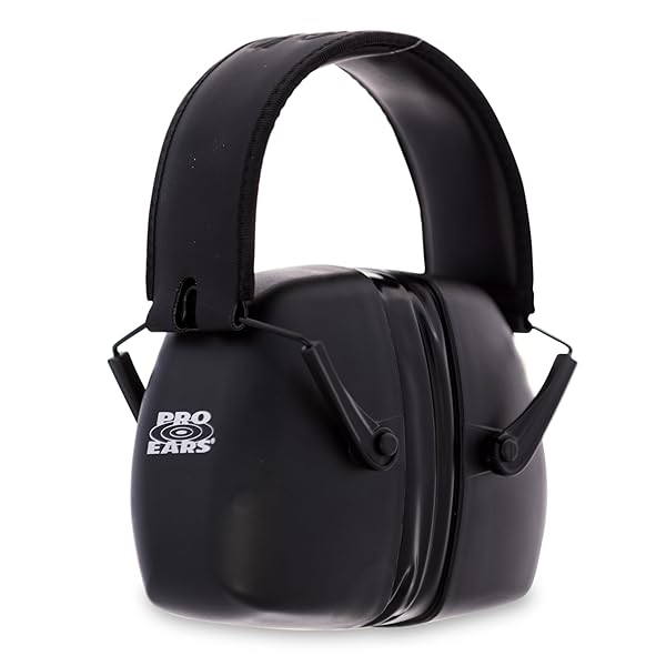 Pro Ears Pro Ears Ultra Gel 29 Noise Reduction Ear Muffs - Lightweight Hearing Protection with Aviator Gel Seals, 29 NRR, Made in USA