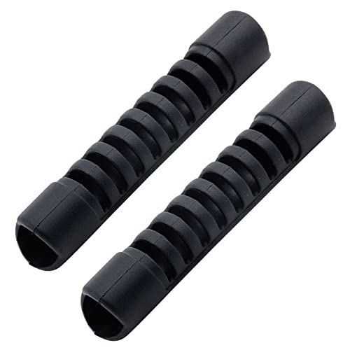 Antrader 1 Pair 4.5 Inch ThermoPlastic Rubber Handles Replacement Kit for Kayak Canoe Luggage Bag