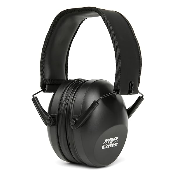 Pro Ears Pro Ears Ultra Gel 25 Noise Reduction Ear Muffs - Lightweight Comfort for Shooting, Construction & Loud Events