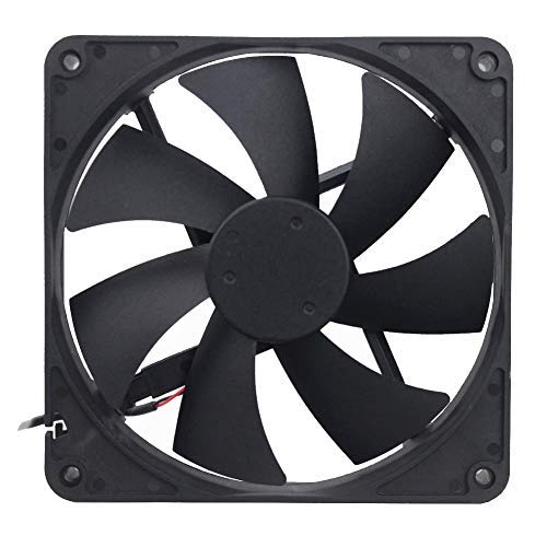 GDSTIME 24V 140mm x 25mm Brushless DC Cooling Fan for PC Case Power Supply 2 Pin High Performance Cooling Solution