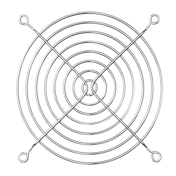 Bnafes Metal Fan Guard Protective Grill Case 120mm 4.7 Inch 5 Pack for PC Ventilator Cooling System