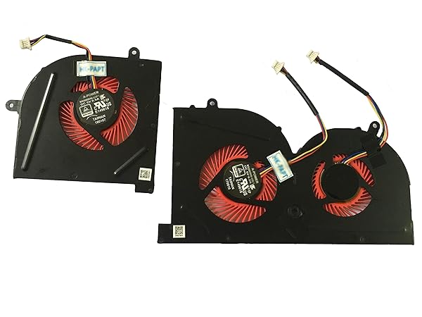 HK-PART HK-part Fan Replacement for MSI GS63VR Series - GS63VR 6RF, 7RF, Stealth Pro Cooling Solutions