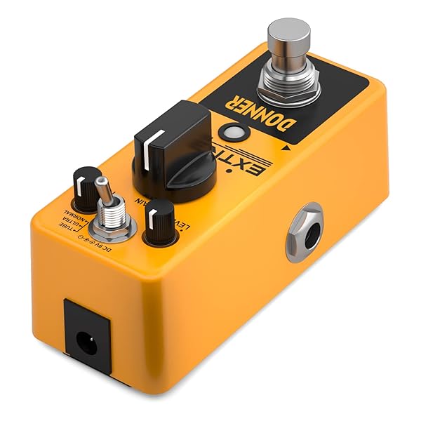 Donner Donner Distortion Guitar Pedal: Extreme Driver Analog Turbo with 3 Modes & True Bypass - View 6 of 7