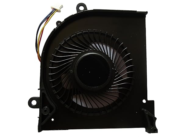 HK-PART HK-part Cooling Fan for MSI GS65 GS65VR Laptop MS-16Q2 16Q2-CPU-CW Series 4-Pin DC5V 0.5A Replacement Fan