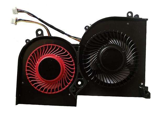 HK-PART HK-part GPU Cooling Fan for MSI GS65, GS65VR, Stealth 8SE, 8SF, 8SG, 8RE, 8RF, 16Q2 - Enhance Performance & Cooling