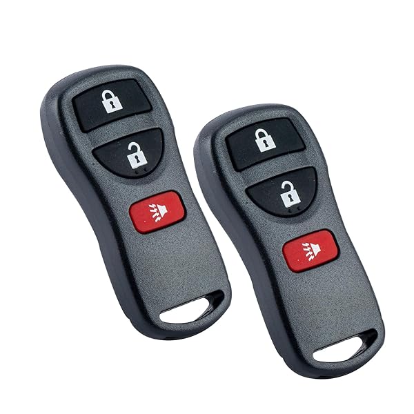 Auto Key Max Keyless Entry Remote Key Fob Clicker for Nissan Infiniti by AUTOKEYMAX Pair - View 2 of 4
