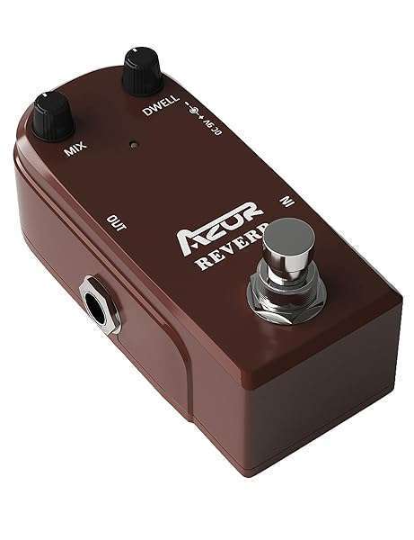 AZOR AZOR AP311 Spring Reverb Guitar Pedal - True Bypass, Durable Aluminium Alloy Case - View 3 of 8