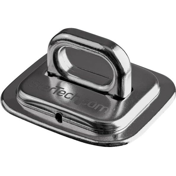 StarTech.com StarTech.com Laptop Cable Lock Anchor Steel Computer Security Cable Anchor Desk Mount Security Anchor Point Screw-On Lock Anchor LTANCHOR - View 5 of 6