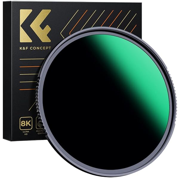 K&F Concept 40.5MM ND1000 Neutral Density Filter 10 Stops HD Lens Filter with Nano Coating for Canon Nikon Cameras