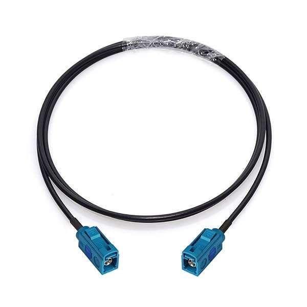 BINGFU Bingfu 1m Fakra Z Female to Female Antenna Extension Cable for Car Stereo, GPS, FM/AM Radio & Bluetooth - Enhance Your Vehicle's Connectivity - View 2 of 7