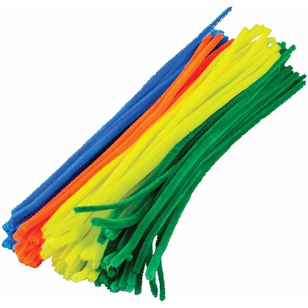 STEM Basics Pipe Cleaners 100 Count for Creative Learning and Fun Craft Projects