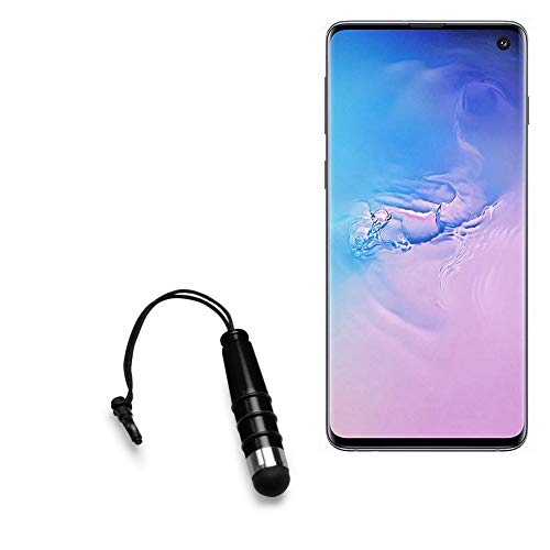 BoxWave Stylus Pen for Samsung Galaxy S10 Mini Capacitive Rubber Tip Stylus Jet Black