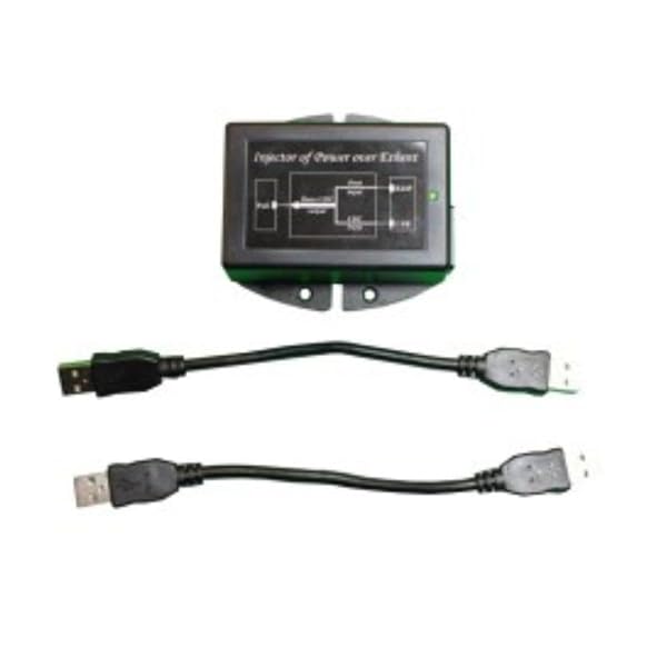 Tycon Dual USB Input 48V 12W Passive POE Output 10/100MB with PoE Pinout 4 5V Plus 7 8V Minus - View 2 of 3