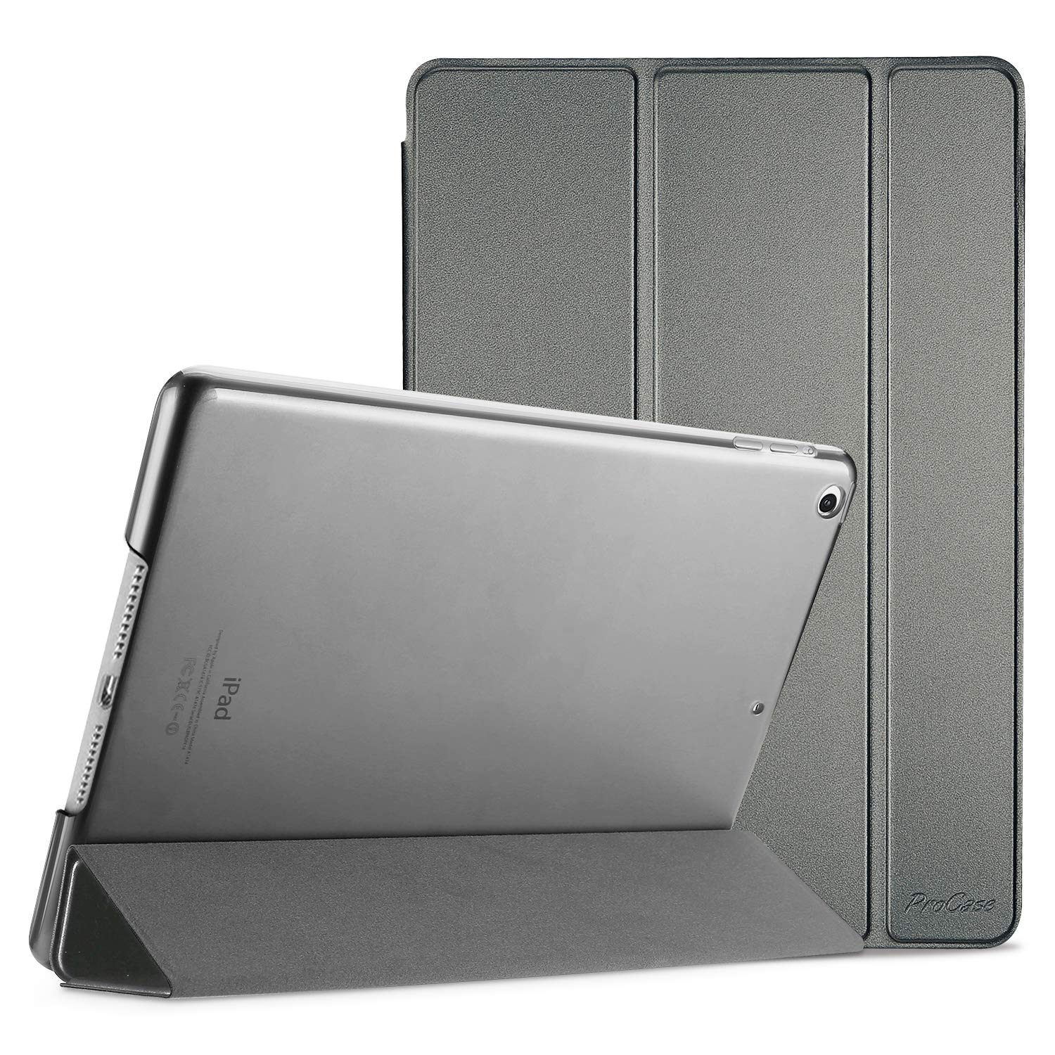ProCase Smart Case for iPad Air 1st Generation 9.7 Inch Protective Cover Metallic for 2013 Model A1474 A1475 A1476