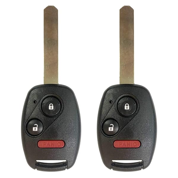 Replacement Honda Civic LX Remote Car Key Fob N5F-S0084A 2006 2007 2008 2009 2010 2011 by AUTOKEYMAX Pair