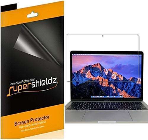 "Supershieldz Anti Glare Matte Screen Protector for MacBook Pro 15" (2016-2019) - 3 Pack A1707 A1990 Touch Bar"