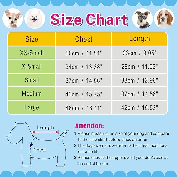 CHBORCHICEN CHBORCHICEN Classic Knit Pet Dog Sweater Turtleneck Winter Warm Puppy Clothing Cute Strawberry Heart Design Pink Large - View 2 of 4