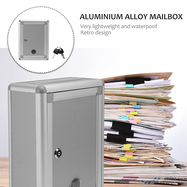 STOBOK Secure Drop Box with Lock for Office, Customer Center & Hotel - Enhance Safety & Convenience - View 8 of 10