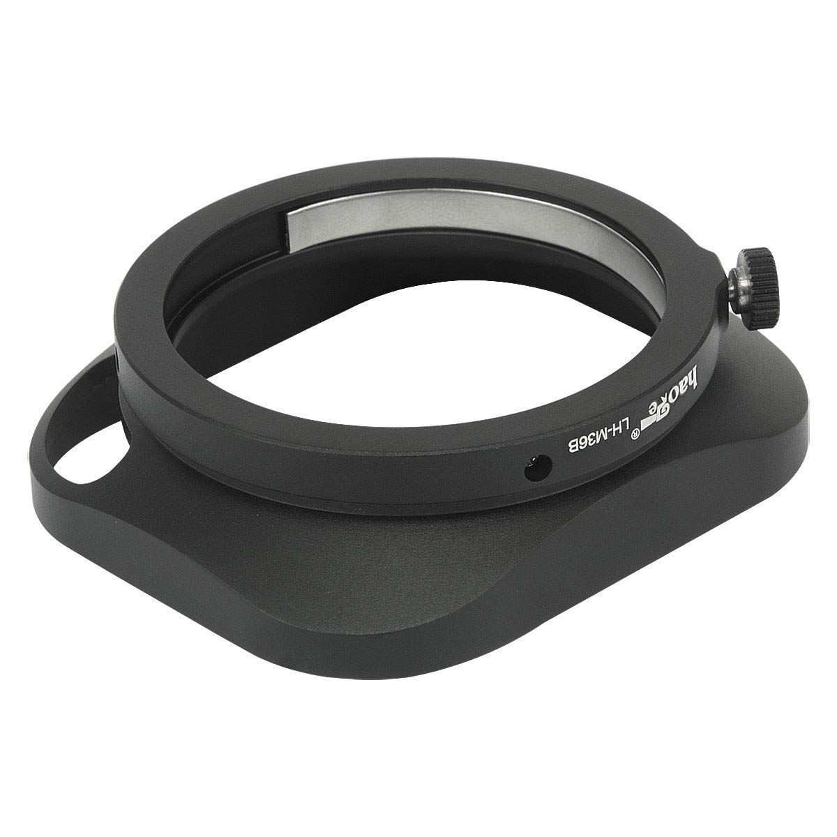 Haoge Haoge LH-M36B Square Metal Lens Hood Shade for Leica Summicron 35mm f2 and Elmarit-M 28mm f2.8 ASPH Black Hollow Out Design - View 7 of 7