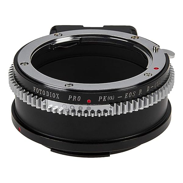 Fotodiox Pro Lens Mount Adapter for Pentax K AF DSLR Lenses to Canon RF Mirrorless Cameras
