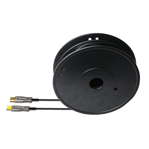 Tainston Tainston 200ft Fiber HDMI Cable 4K 60Hz High Speed 18.2Gbps HDR ARC Slim Flexible Fiber Optic Technology - View 9 of 9