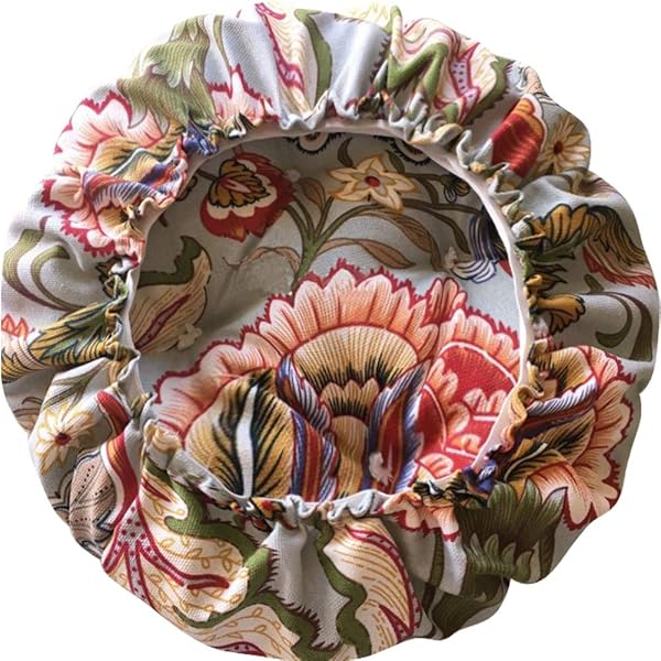 TINTON LIFE TINTON LIFE 12 Inch Padded Round Bar Stool Cover Cushion Elastic Fabric for Wooden Metal Stools Red