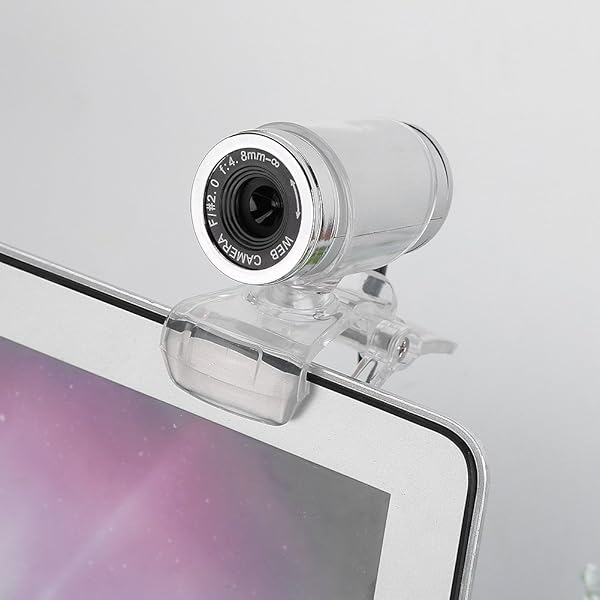 Serounder Serounder Webcam with Microphone, 1080P Full 12MP Web Camera, USB Clip-on Computer Web Cam 360 Degree Rotation for PC Laptop for YouTube Video Broadcasting Live - View 5 of 8