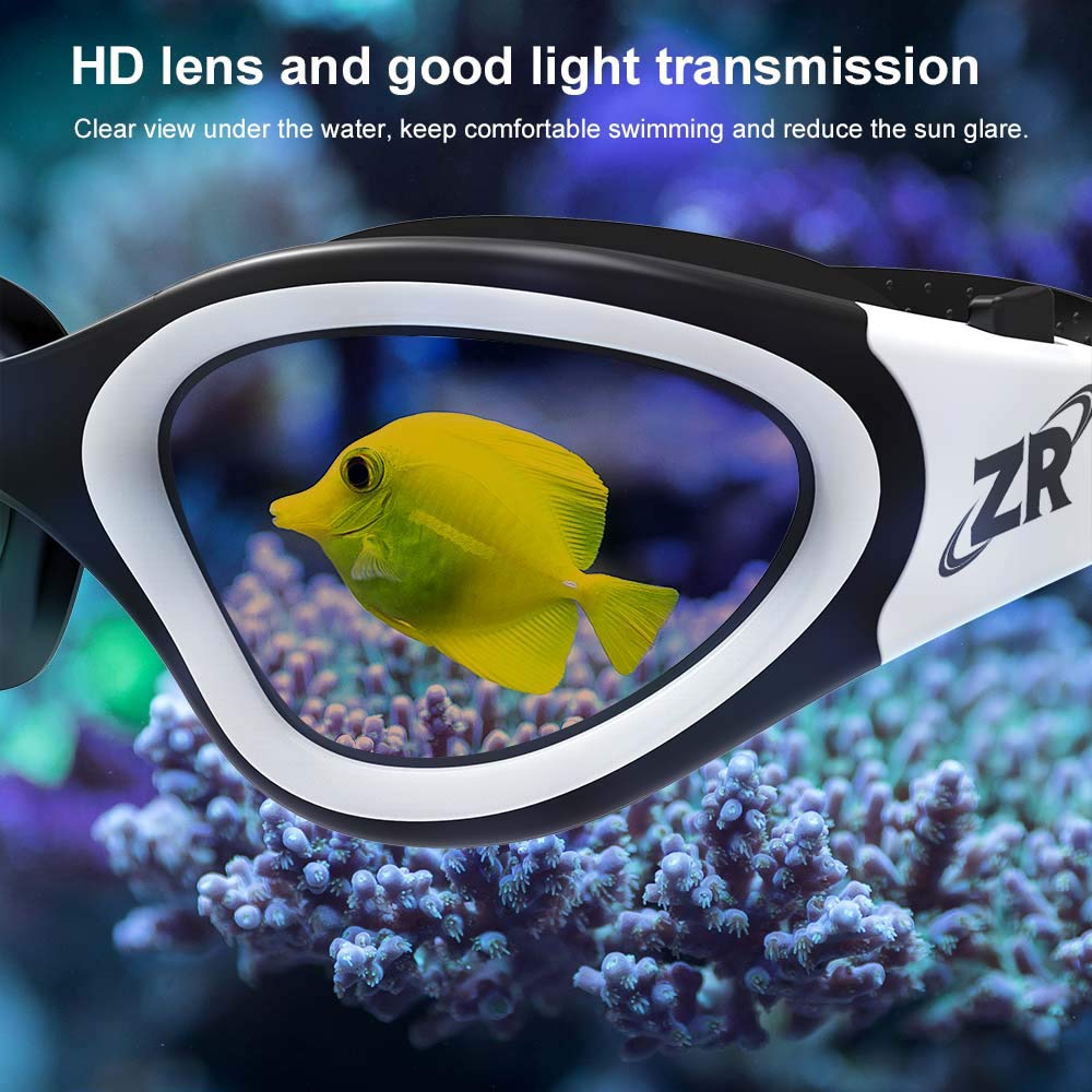 ZIONOR ZIONOR G1 Polarized Swim Goggles with UV Protection Anti-fog Adjustable Strap for Men Women Indoor Outdoor Swimming - View 9 of 9