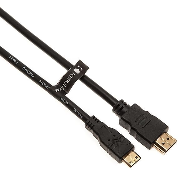 Keple Mini HDMI Cable High Speed 3m for Nikon Hc-e1 Connectors