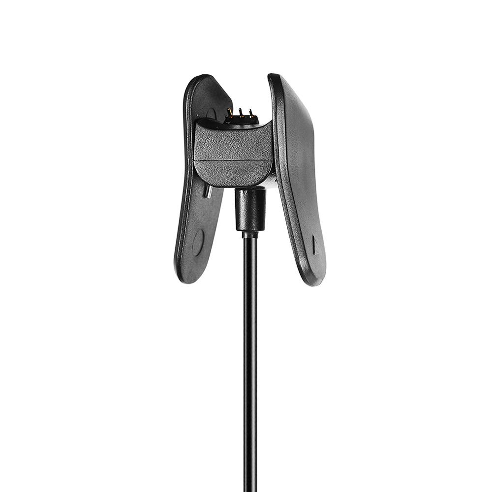 Kissmart Garmin Vivosmart 4 Charger Replacement Data Cable Clip Cord Black 2 Pack - View 3 of 7