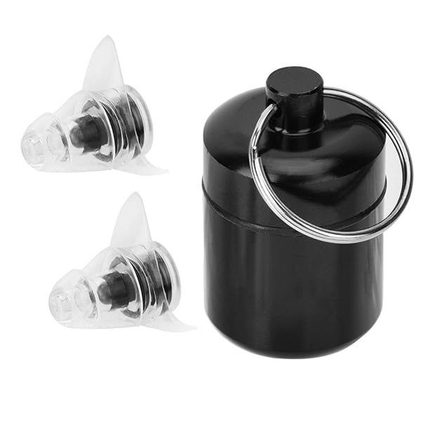 Sonew High Fidelity Sonew Ear Plugs - 27dB Noise Reduction for Concerts & Festivals (Black) - Ultimate Hearing Protection