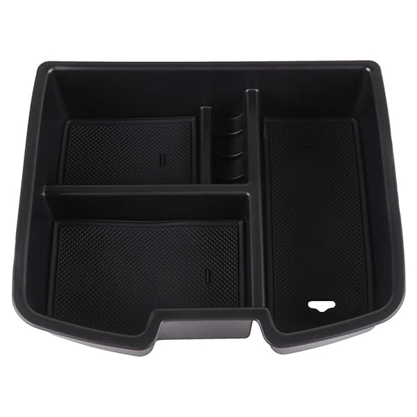 SCITOO SCITOO Console Organizer Tray for 2007-2014 Chevy Suburban & GMC Sierra - Perfect Armrest Box Accessory Replacement